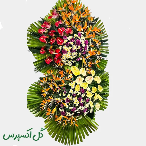 تاج گل افتتاحیه