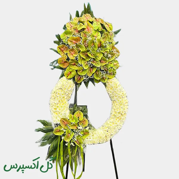 تاج گل افتتاحیه یک طبقه