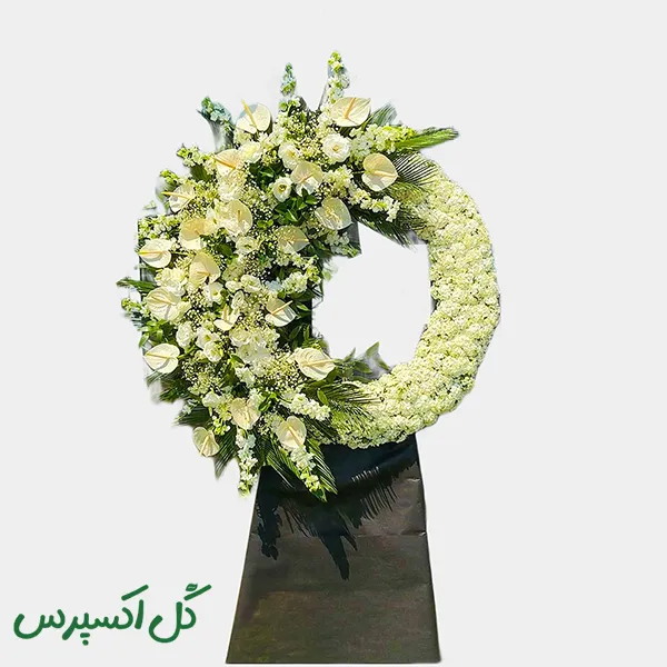 تاج گل مدرن ترحیم