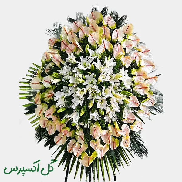 تاج گل نمایشگاهی روشنا