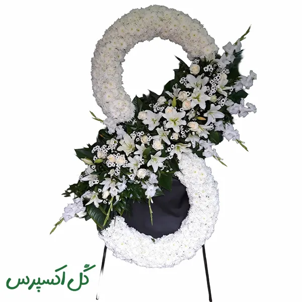تاج گل دوطبقه ترحیم مدرن