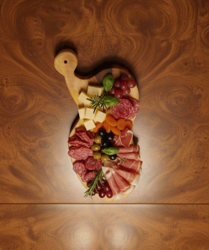 تخته سرو چوب گردو دو رنگ