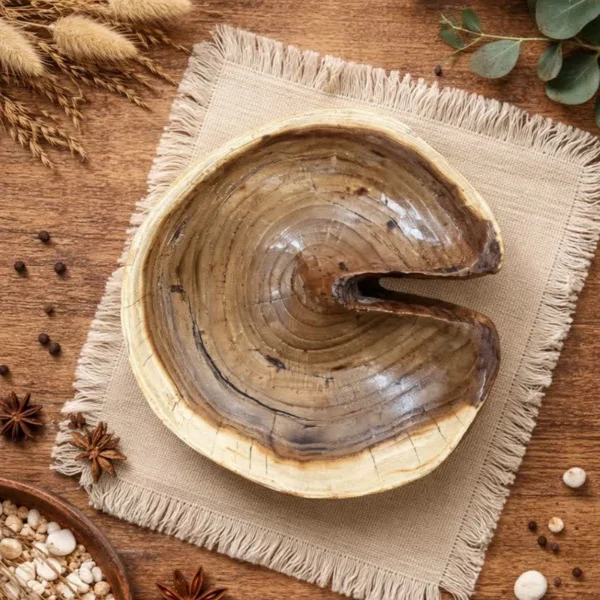 کاسه دفرمه چوب سنجد